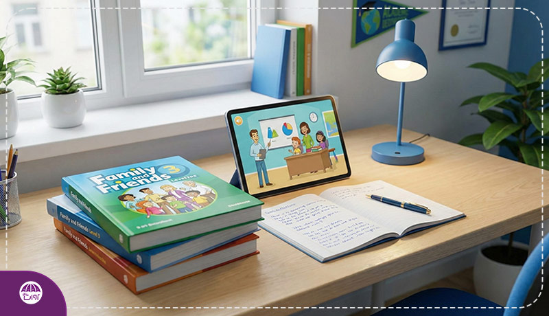 کتاب-آموزش-زبان-family-and-friendsjpg