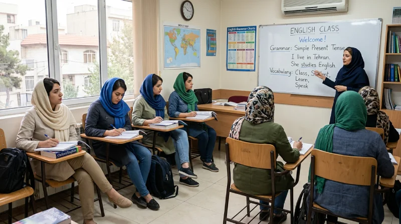 کلاس زبان انگلیسی بزرگسالان